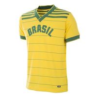 Brazilie Retro Voetbalshirt 1984 - thumbnail