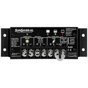 Morningstar Sunsaver SS-6L 12V Laadregelaar voor zonne-energie PWM 12 V 6 A