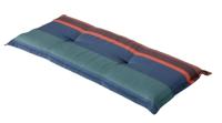 Madison bankkussen Stripe 180 x 48 x 7 cm polykatoen blauw