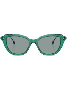 Swarovski lunettes de soleil à monture papillon - Vert