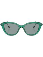 Swarovski lunettes de soleil à monture papillon - Vert - thumbnail