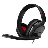 ASTRO A10 Gaming Headset, Lichtgewicht, ASTRO Audio, Dolby ATMOS, 3.5mm Audio Aansluiting, Schadebestendig, voor Xbox Series X|S, Xbox One, PS5, PS4, Switch, PC, Mac, Mobiel, Zwart/Rood