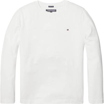 Tommy Hilfiger longsleeve van biologisch katoen wit