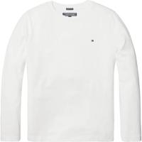 Tommy Hilfiger longsleeve van biologisch katoen wit