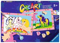 Ravensburger creart prancing ponies - thumbnail