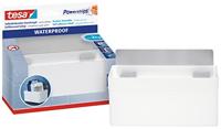 tesa Powerstrips Waterproof Zelfklevend Douchebakje, draagt tot 3 kg, verwijderbaar en herbruikbaar