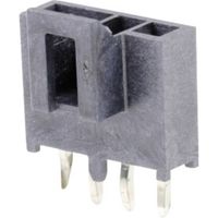 Molex 1053091104 Female header, inbouw (standaard) Totaal aantal polen: 4 Rastermaat: 2.5 mm Inhoud: 1 stuk(s) Tray