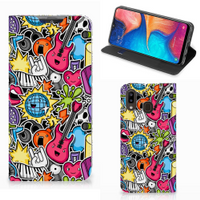 Samsung Galaxy A30 Hippe Standcase Punk Rock - thumbnail