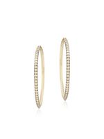 Harwell Godfrey boucles d'oreilles en or 18ct ornées de diamants