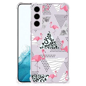 Samsung Galaxy S22 Case Anti-shock Flamingo Triangle