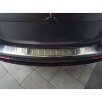 RVS Bumper beschermer passend voor Mitsubishi Outlander 2012-2015 'Ribs' AV235760