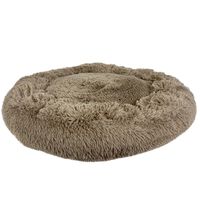 Foeiii hondenmand zenji relax donut lichtbruin 100x100x18 cm