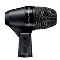 Shure Pga56 Dynamische microfoon voor trommel/Tom met polaire karakteristiek met nierpatroon, houder met draaibaar gewricht, houder voor montage op trommels en kabel XLR-Xlr