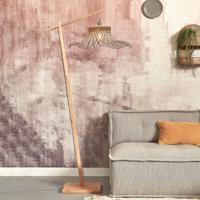 GOOD&MOJO Vloerlamp Ibiza Bamboe, 176cm