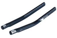 Pro Missile Evo J-Bend Verlengingen stuur 368mm 12 graden - Zwart