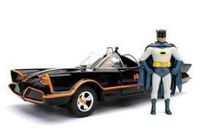 Batman Diecast Model 1/24 1966 Classic TV Series Batmobile with figure - thumbnail