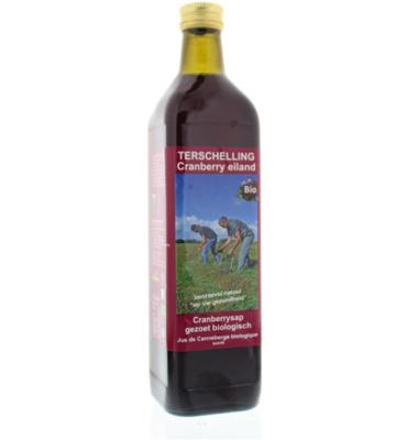 Terschellinger Terschellinger Cranberrysap Gezoet Bio (750ml) Terschellinger Terschellinger Cranberrysap Gezoet Bio (750ml)