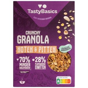 TastyBasics Crunchy granola noten en pitten (350 gr)