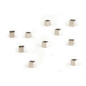 Trendform Magnet Kubiq - zilver - set van 10 stuks