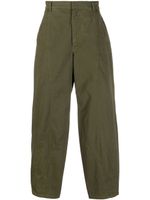 Henrik Vibskov pantalon Engineered D en coton biologique - Vert - thumbnail