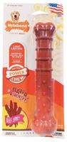 Nylabone Textured dura chew beef jerkey voor harde bijters - thumbnail