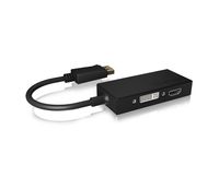 ICY BOX DisplayPort Adapter [1x DisplayPort stekker - 1x DVI, VGA-bus, HDMI-bus] IB-AC1031 - thumbnail