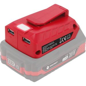 TOOLCRAFT SGA-010 / TAWB-200 Adapter Uitgangsstroom (max.) 2 A Aantal uitgangen: 2 x USB