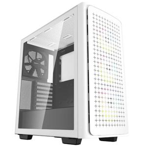 DeepCool DeepCool CK560 Midi-Tower - weiß Midi-tower PC-behuizing Wit 4 voorgeïnstalleerde LED-ventilators