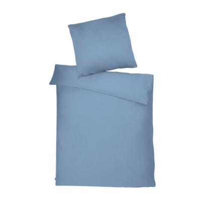 Beddengoed-collectie van bio-satijn, ijsblauw 40 x 80 cm