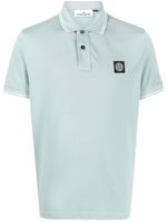 Stone Island polo à patch Compass - Gris - thumbnail