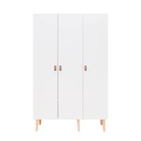 Bopita 3-deurs kledingkast Indy wit