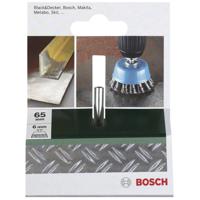 Bosch Accessories 2609256521 Komborstel voor boormachines - gevlochten draad, 65 mm Schacht-Ø 6 mm 1 stuk(s) - thumbnail