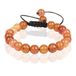 Memphis No.3 Dames Armband - 8mm Orange