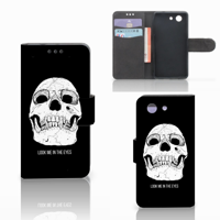 Telefoonhoesje met Naam Sony Xperia Z3 Compact Skull Eyes
