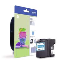 Brother LC221CBP originele cyaan inktcartridge voor DCPJ562DW, MFCJ480DW en MFCJ880DW printers, geschatte duur tot 260 pagina's (volgens ISO/IE 24711)