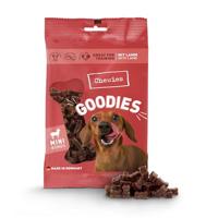 Chewies Hondensnacks, training, mini lam, enkeltje, 125 g, hondensnacks, suikervrij en met een hoog vleesgehalte, ideaal als trainingsstraktatie voor je hond