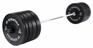 PTessentials Garage Gym Hi Temp Bumperplate Halterset - verwacht medio augustus