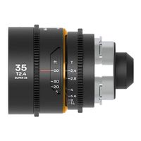 Laowa 35mm T2.4 1.5X S35 Nanomorph Cine Amber PL/EF-mount objectief