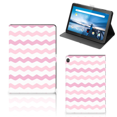 Lenovo Tablet M10 Tablet Hoes Waves Roze Lenovo Tablet M10 Tablet Hoes Waves Roze