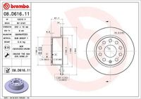 Remschijf 08D61611