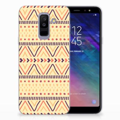 Samsung Galaxy A6 Plus (2018) TPU bumper Aztec Yellow