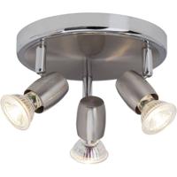 Brilliant Wesley G54834/77 Plafondspot LED GU10 7.5 W IJzer, Chroom - thumbnail