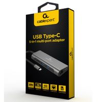 Cablexpert Gmb Usb-c Multi-poort 5-in-1 - thumbnail