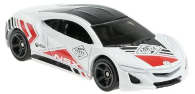 Hot Wheels auto '17 Acure NSX jongens 6,8 cm wit/rood Hot Wheels auto '17 Acure NSX jongens 6,8 cm wit/rood