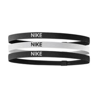 Nike elastische haarbanden 3-pack unisex zwart/wit
