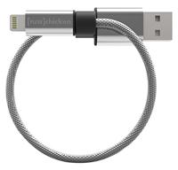 Fuse Chicken SBL Armour Loop Lightning-kabel voor Apple iPhone Zilver