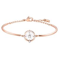 Swarovski 5551800 Armband North Bangle Glass rosekleurig 59 mm