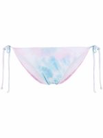 Chiara Ferragni bas de bikini à effet tie dye - Bleu