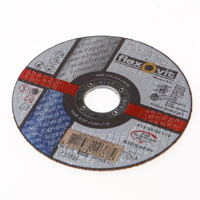 Flexovit Doorslijpschijf vlak roestvaststaal A 30 S-BF41 115 x 2.5 x 22mm
