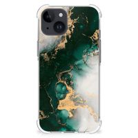 Anti-Shock Hoesje voor iPhone 15 Plus Marmer Groen